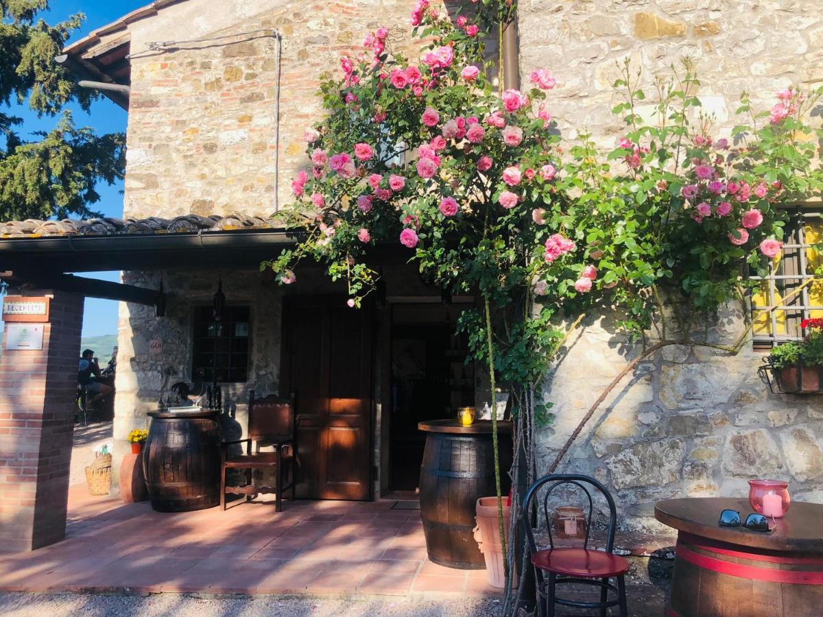 Agriturismo Borgo Il Bonagino Radda in Chianti Exteriör bild